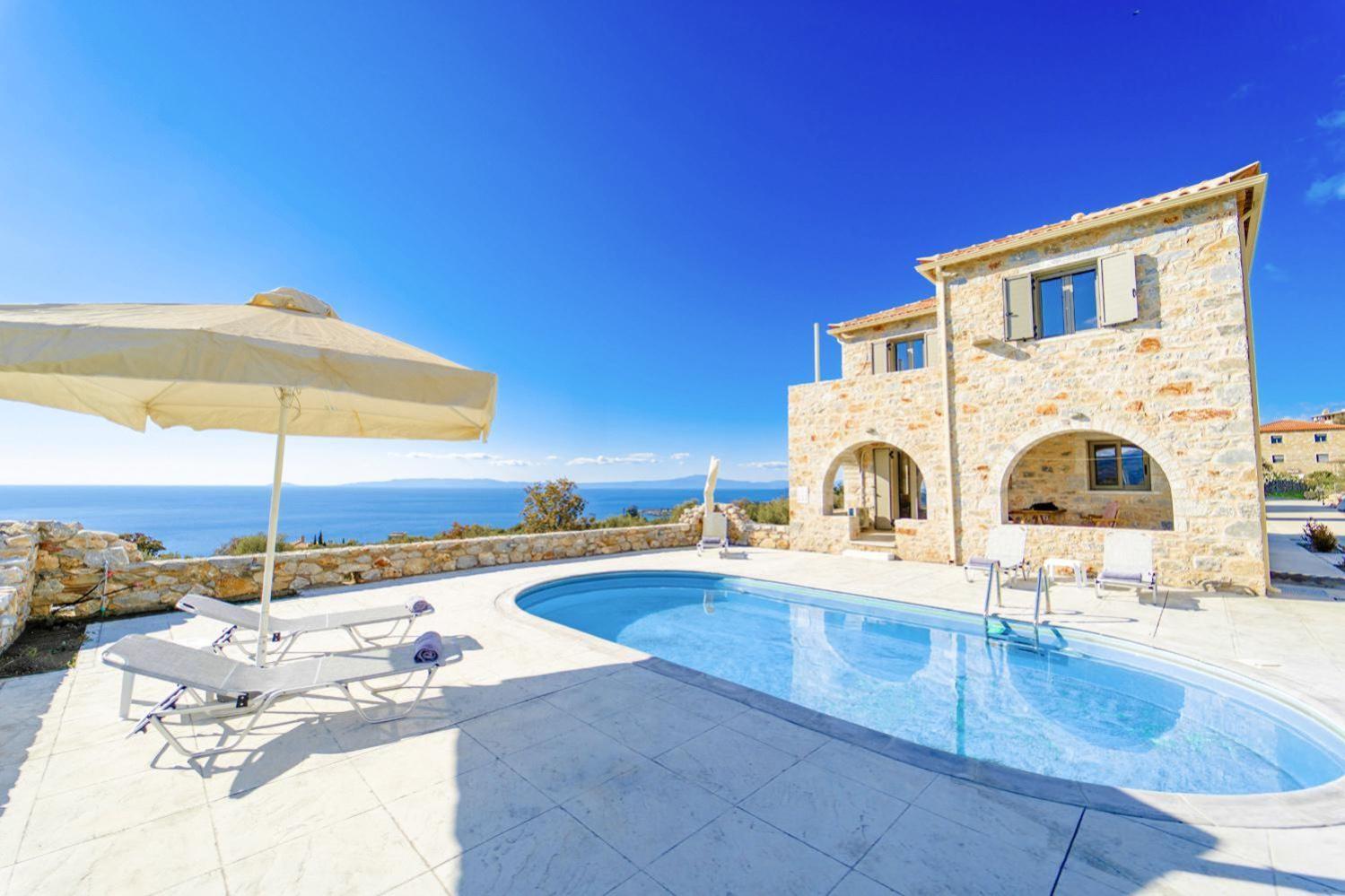 Villa Dioni Ena Pyrgos Exterior foto